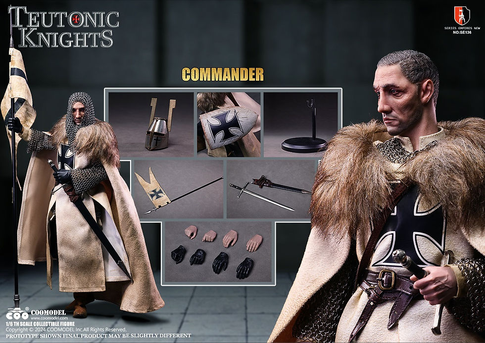Thumbnail: Coomodel Teutonic Knights 1/6 Commander SE136
