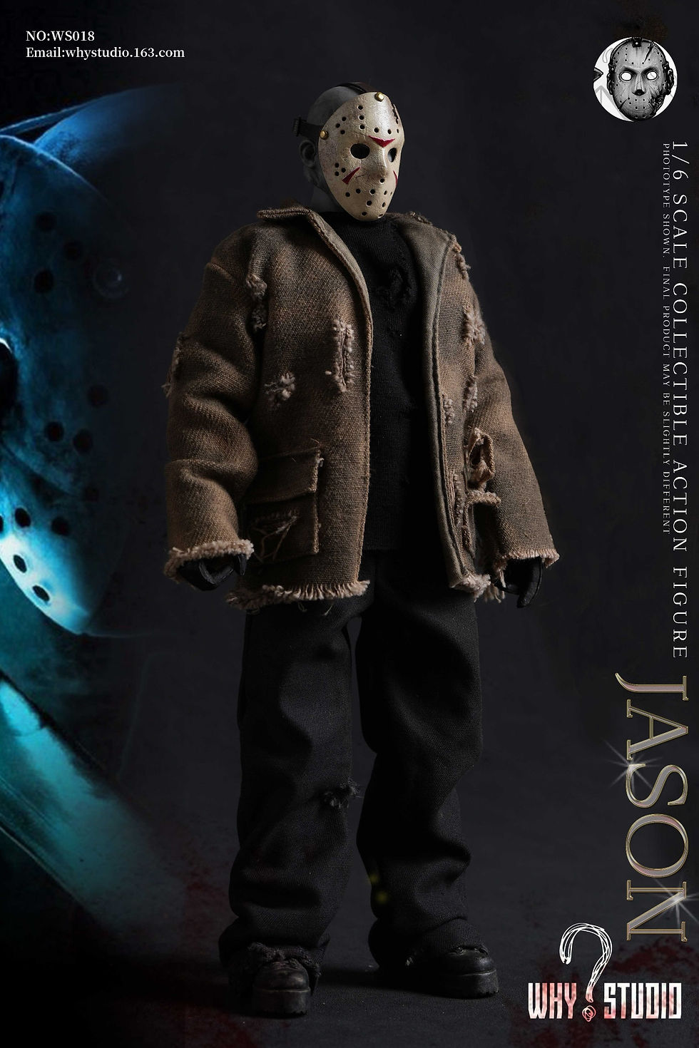Thumbnail: WHY STUDIO Freddy vs Jason 1/6 Jason WS018