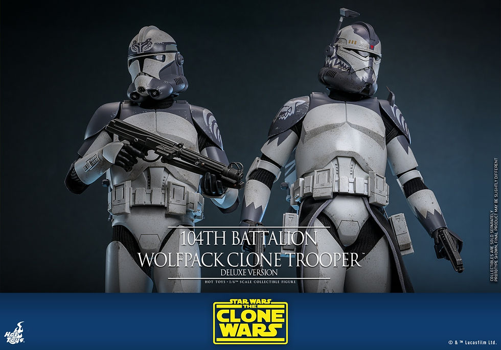 Thumbnail: Star Wars: The Clone Wars 1/6 104th Battalion Wolfpack Clone Trooper DX  TMS143