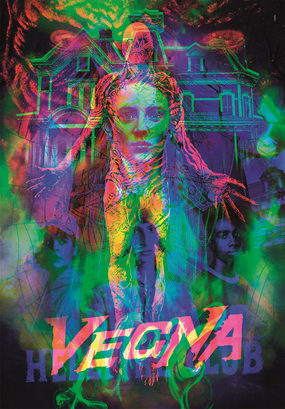 Miniatura: Stranger Things Art Collection Jigsaw Puzzle with Light-Up Effect Effect Vecna