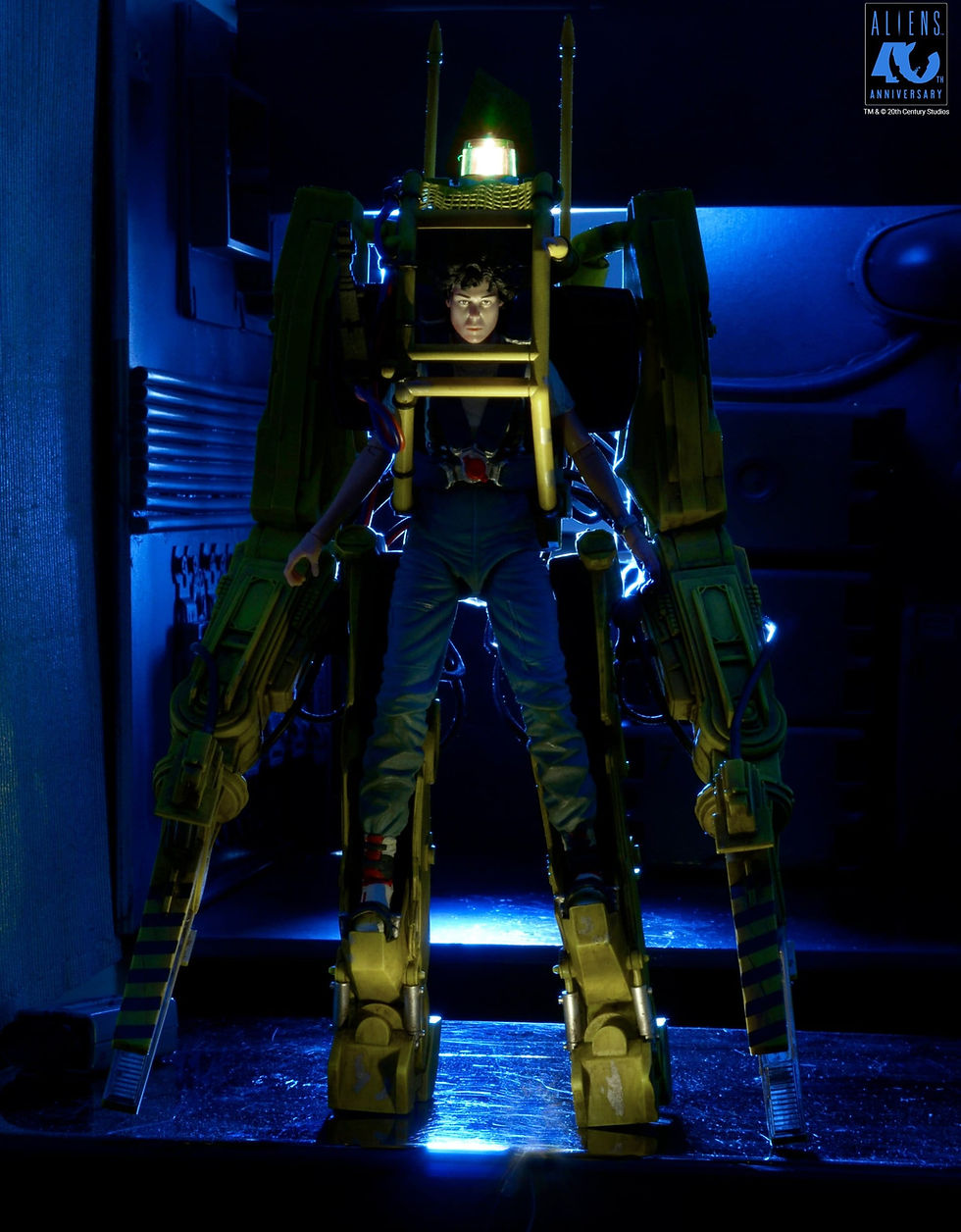Miniatura: Aliens Deluxe Vehicle Power Loader (P-5000) (40th Anniversary) 28 cm