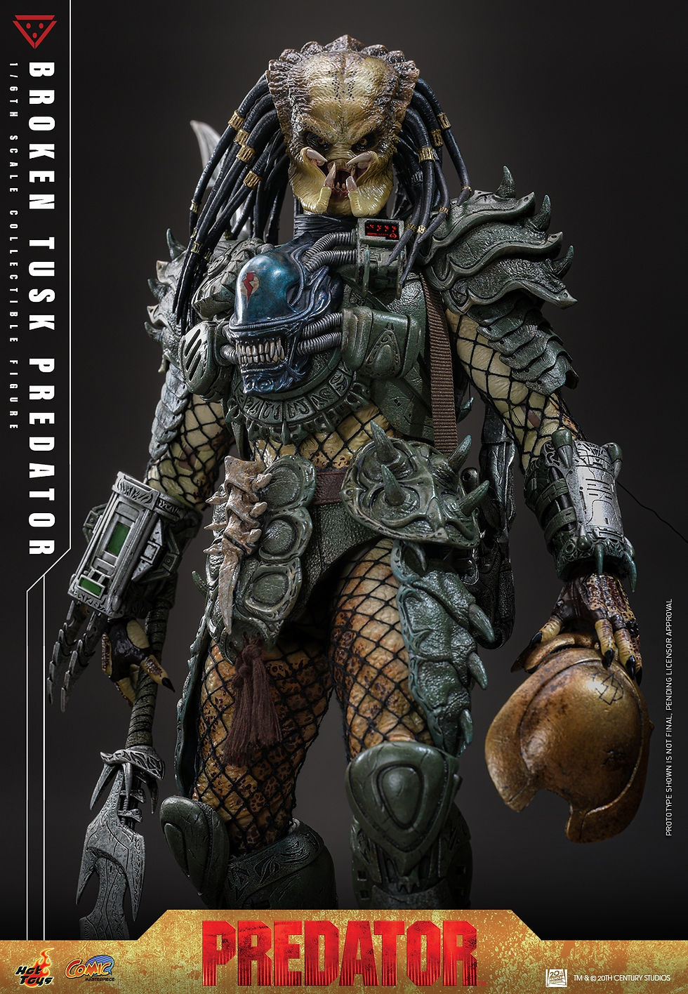 Thumbnail: Predator 1/6 Broken Tusk Predator CMS029