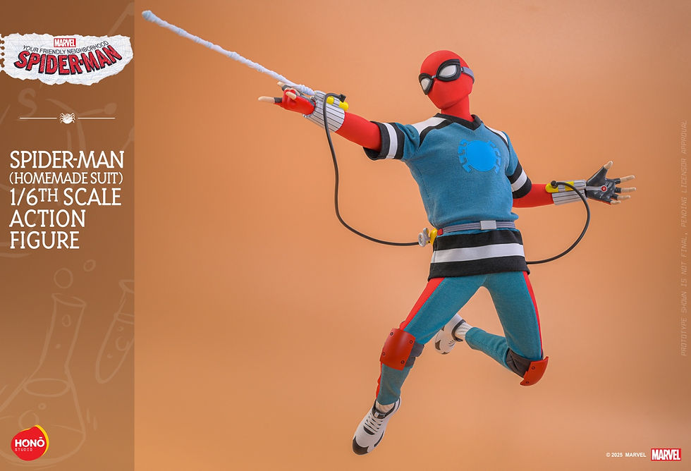 Thumbnail: HONO Marvel Comics Your Friendly Nighborhood 1/6 Spider-Man Homemade Suit HS07