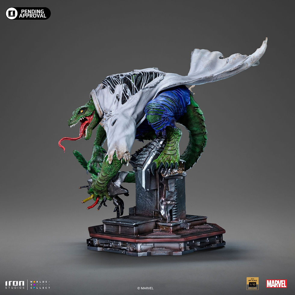 Miniatura: Spider-man vs Villains BDS Art Scale Statue 1/10 Lizard 21 cm