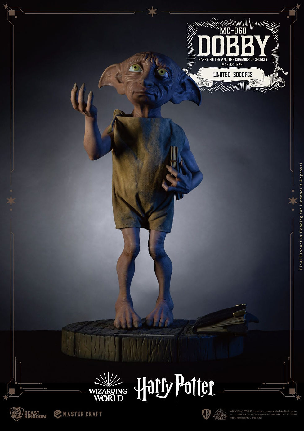 Miniatura: Harry Potter Master Craft Statue Dobby 39 cm