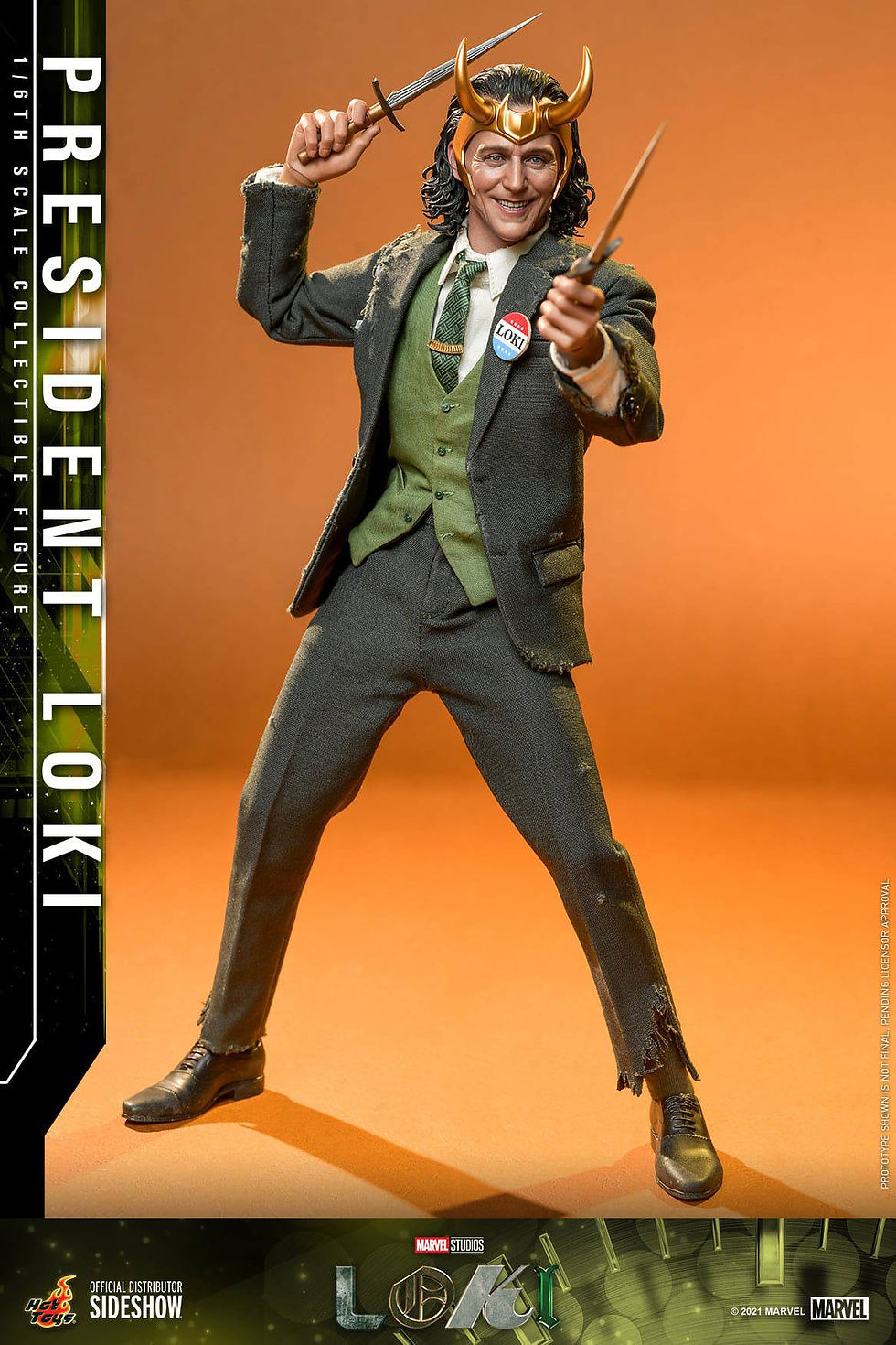 Thumbnail: Loki Action Figure 1/6 President Loki 31 cm