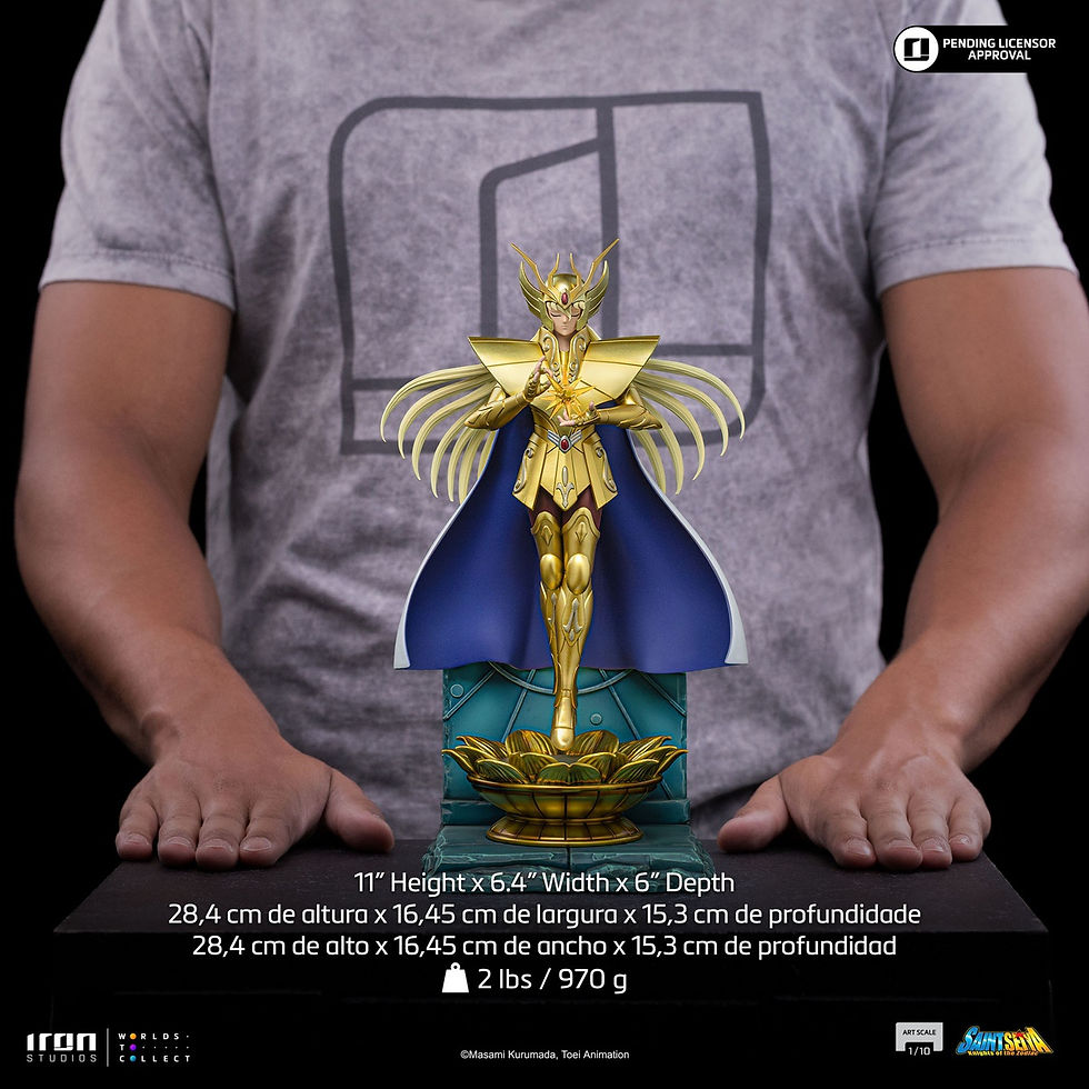 Thumbnail: Iron Studios Statue Virgo Shaka Saint Seiya 1/10 Art Scale