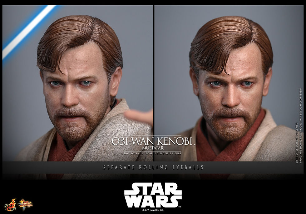 Miniatura: Star Wars 3: Revenge of the Sith 1/6 Obi-Wan Kenobi (Mustafar) MMS843