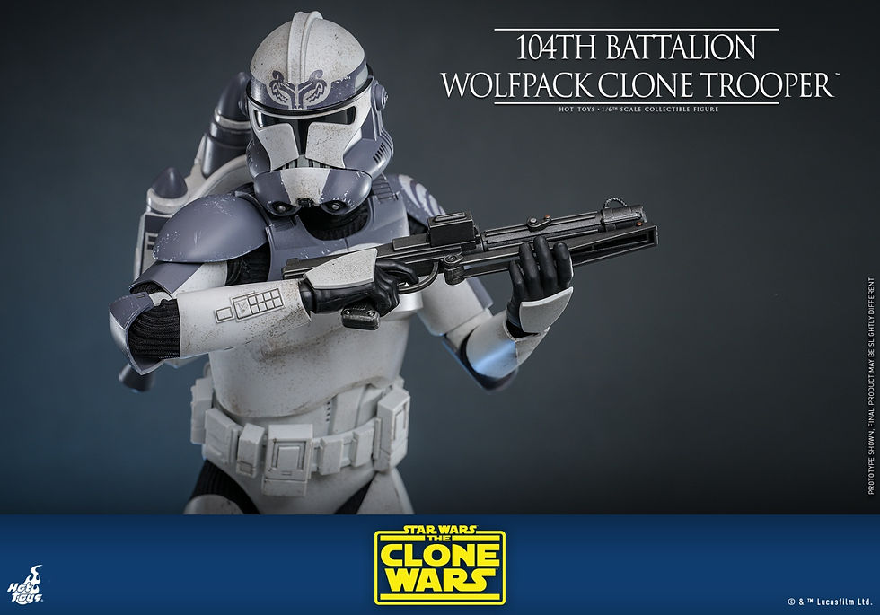 Thumbnail: Star Wars: The Clone Wars 1/6 104th Battalion Wolfpack Clone Trooper  TMS142