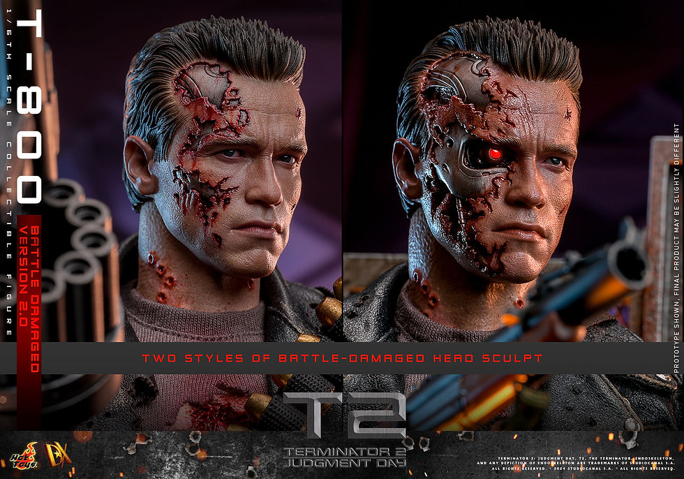 Miniatura: Terminator 2: The Judgment Day 1/6 T-800 (Battle Damaged 2.0 DX46
