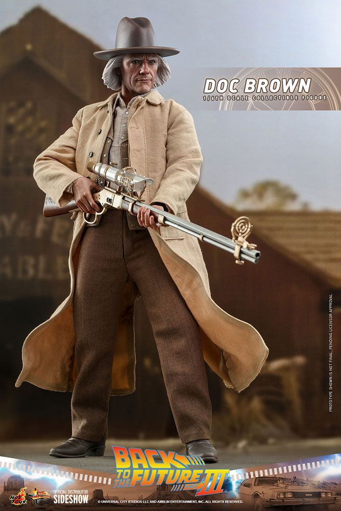 Thumbnail: Back To The Future III Movie Masterpiece Action Figure 1/6 Doc Brown 32 cm