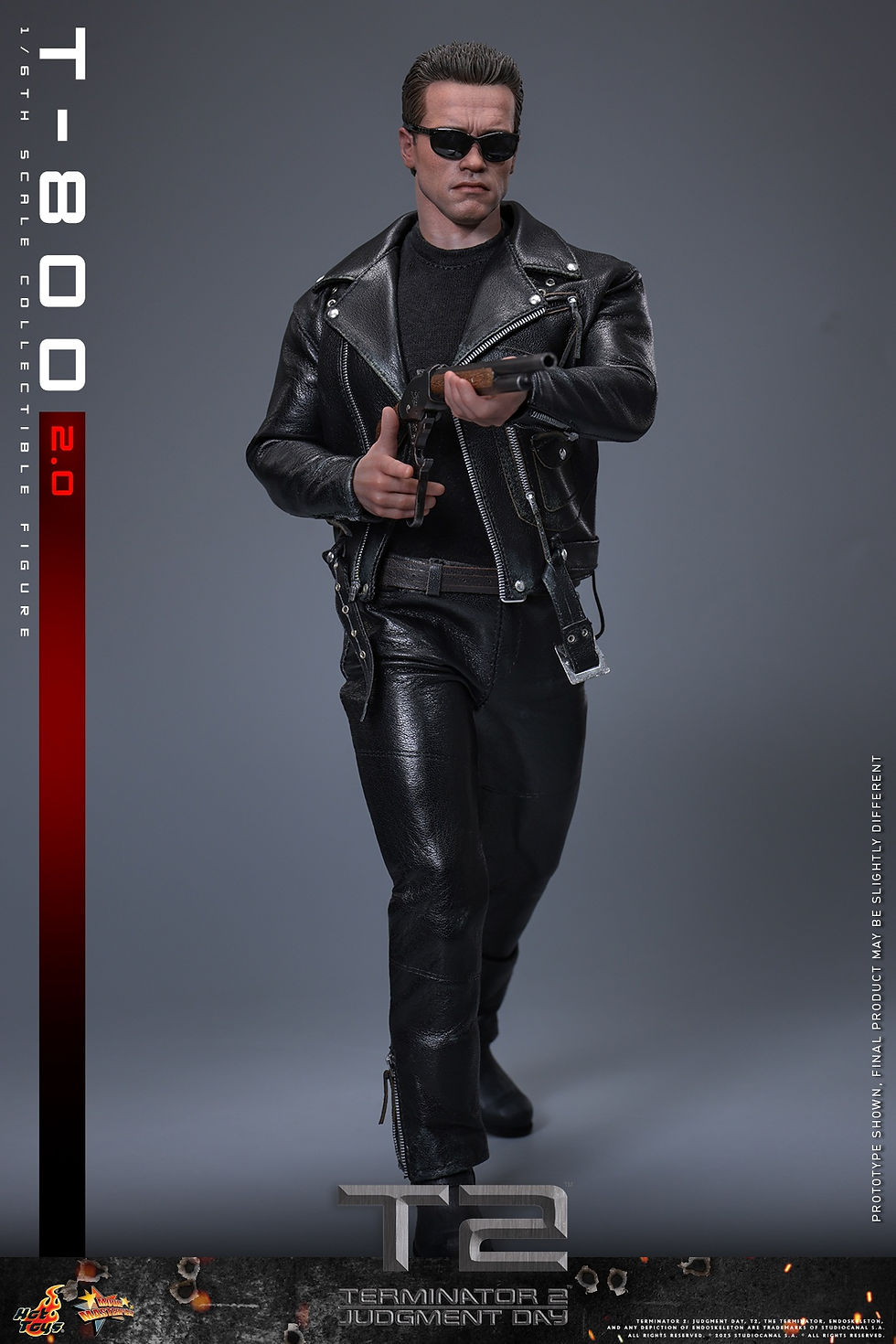 Miniatura: Terminator 2:Judgment Day 1/6 T-800 Clean Version 2.0 MMS795