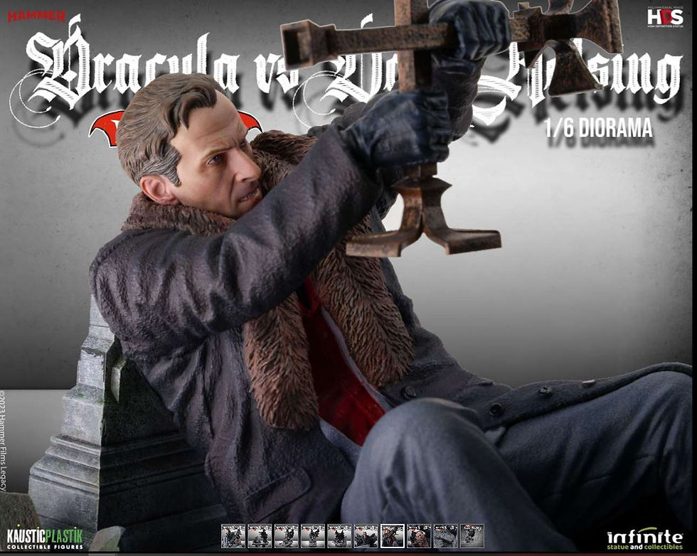 Miniatura: Horror Of Dracula - Dracula Vs Van Helsing 1/6 Diorama