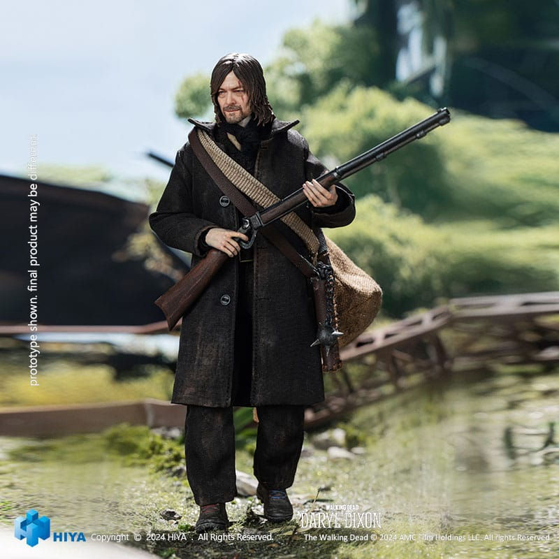 Thumbnail: The Walking Dead Exquisite Super Series Actionfigur 1/12 Daryl Dixon 16 cm