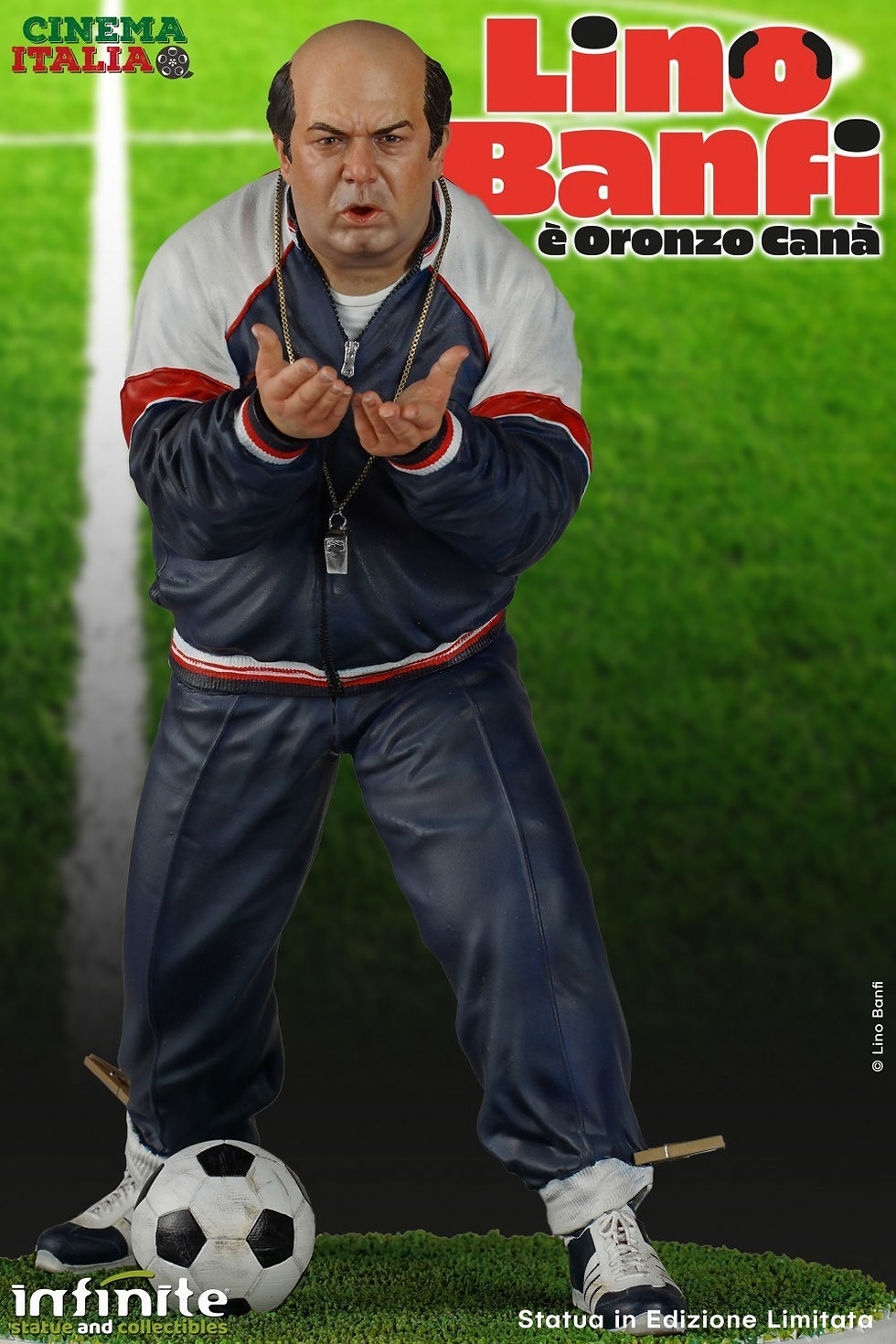 Thumbnail: Lino Banfi Old&Rare Oronzo Canà 1/6 statua