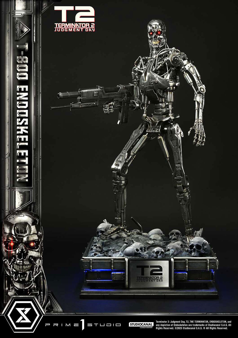 Terminator 2 Museum Masterline Series 1/3 Judgment Day T800 Endoskeleton 74cm