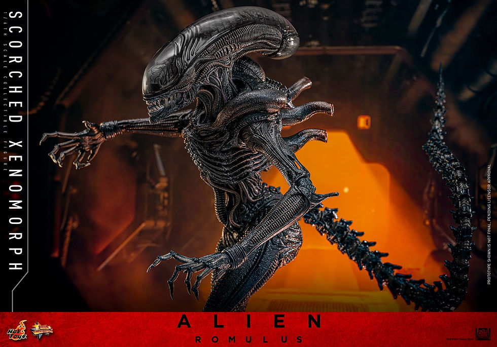 Thumbnail: Alien Romulus: 1/6 Scorched Xenomorph MMS784