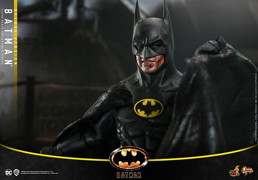 Thumbnail: Batman (1989) Movie Masterpiece Action Figure 1/6 Batman (Deluxe Version) 30 cm