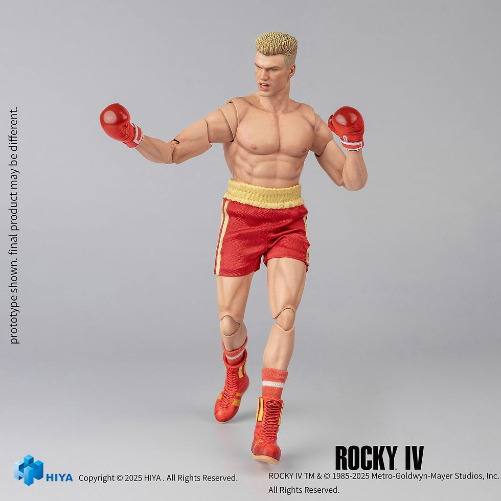 Miniatura: Rocky Exquisite Super Series ActionfigurE 1/12 Ivan Drago 16 cm