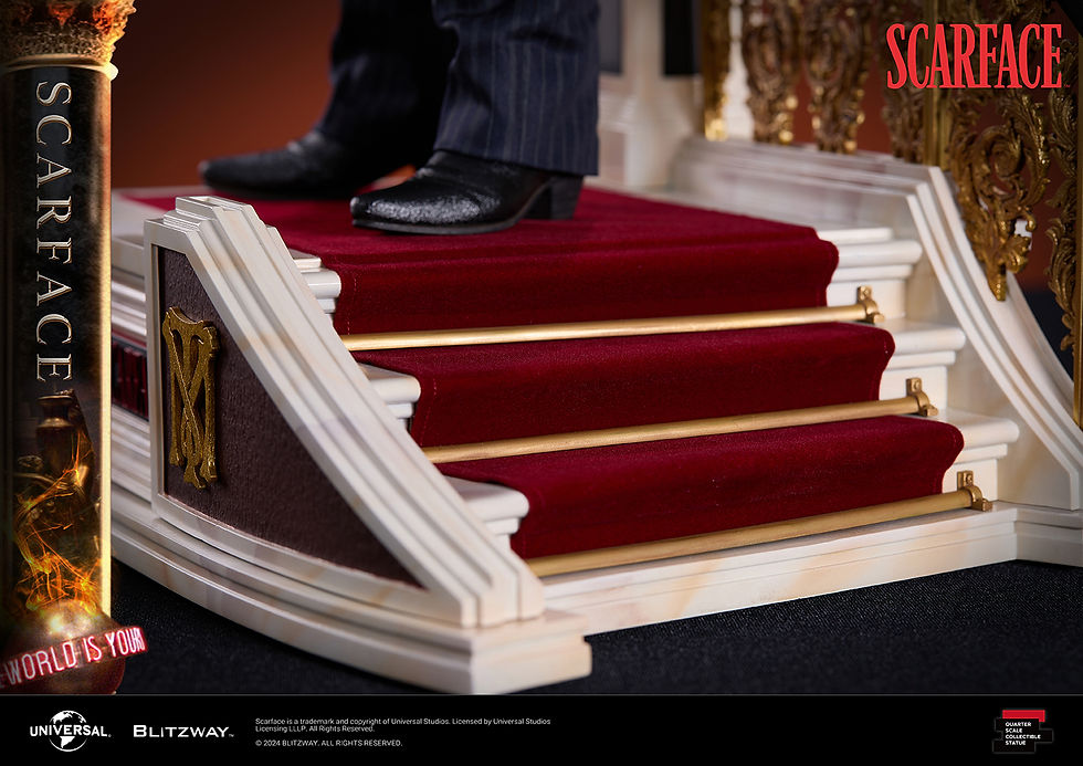 Thumbnail: Blitzway Scarface 1/4 Tony Montana Standard Versione 53 cm
