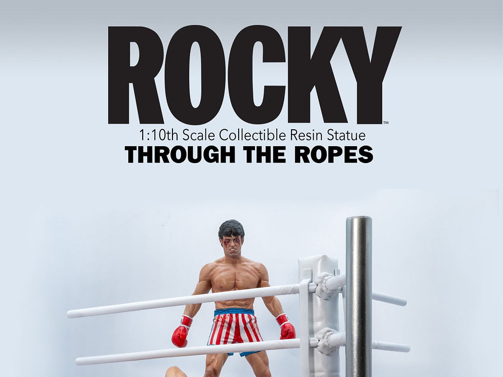 Thumbnail: Rocky Over Drago Through The Ropes 1/10 Statue