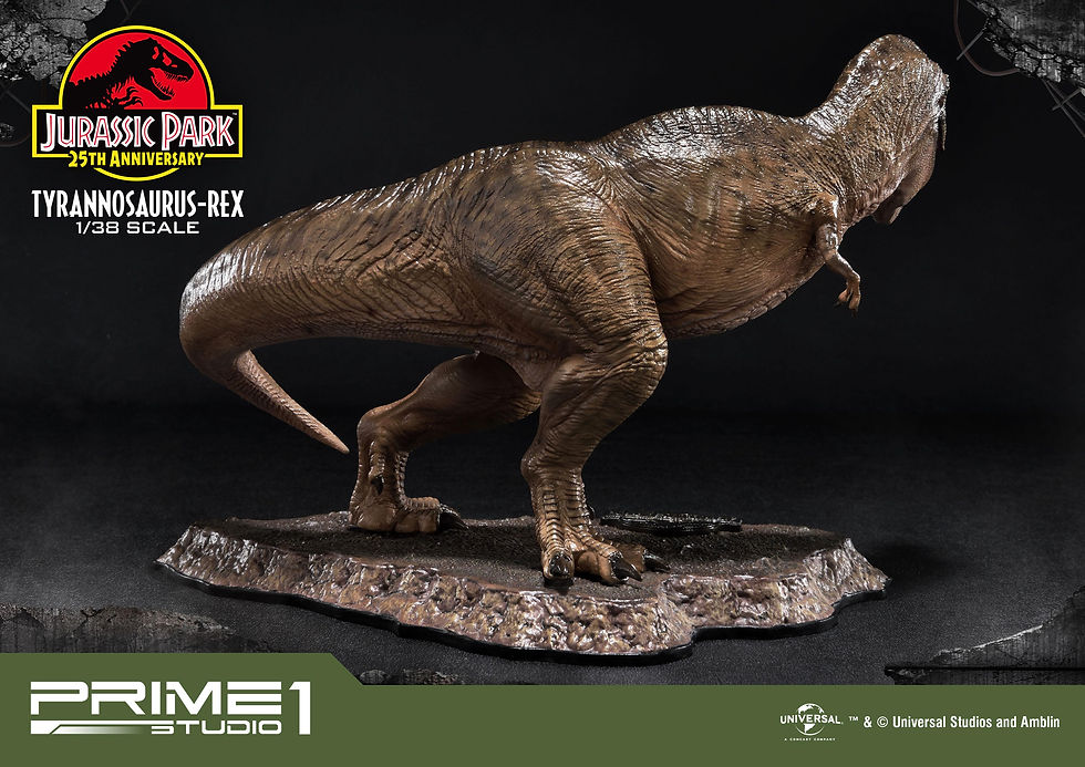 Thumbnail: Jurassic Park Prime Collectibles PVC Statue 1/38 Tyrannosaurus-Rex 18 cm