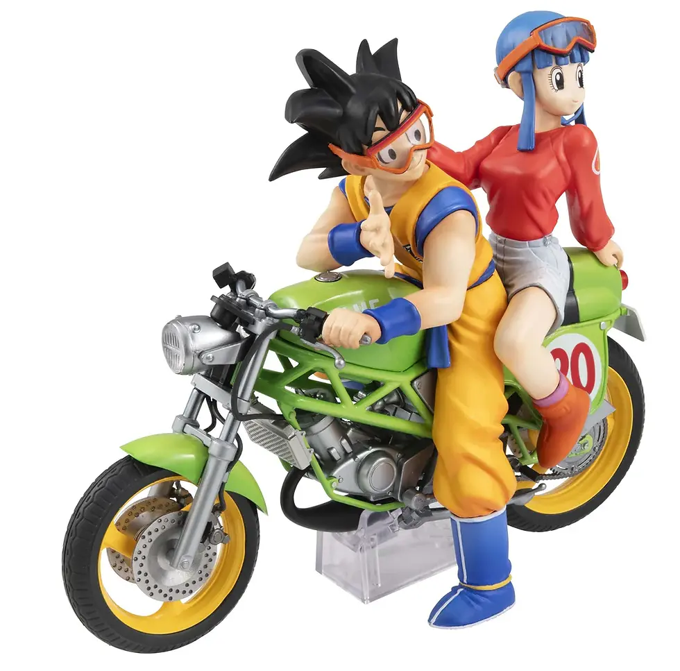 Miniatura: Dragon Ball Z Son Goku & Chichi Desktop Real Mccoy 05 Statue Limited Rerun