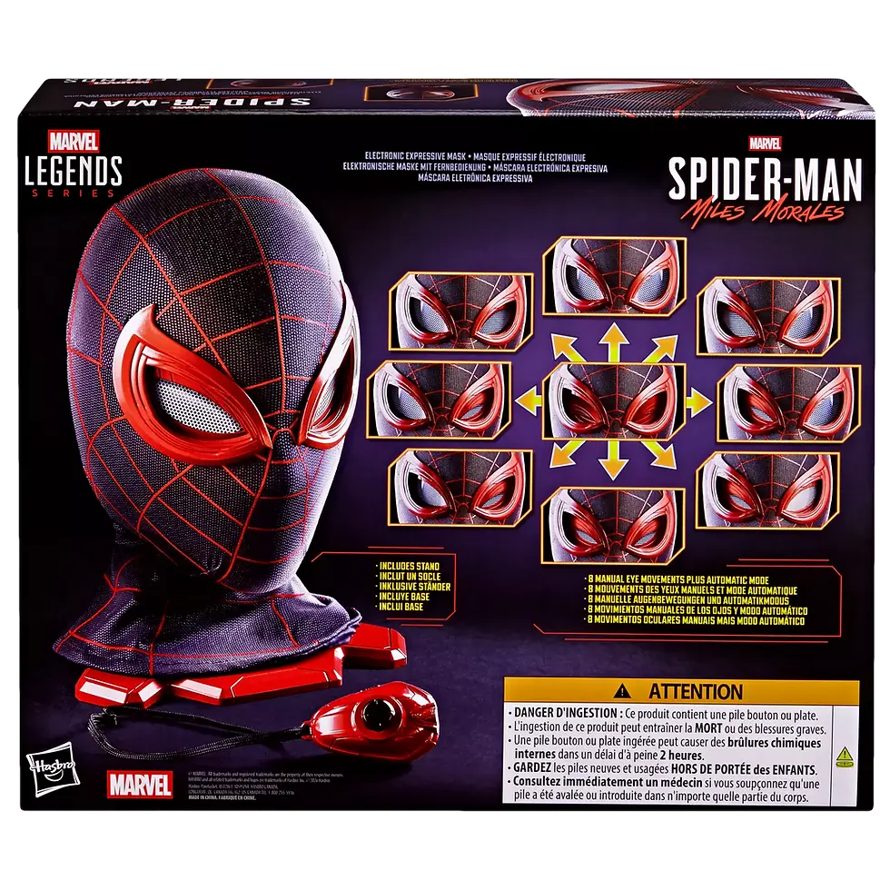 Thumbnail: Marvel Legends Spider-man Miles Morale Electronic Mask