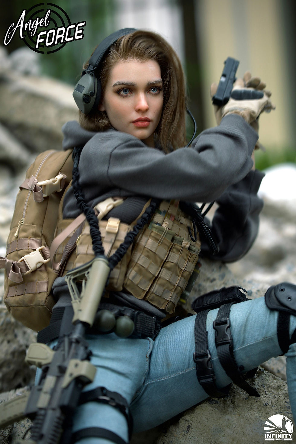 Miniatura: Infinity Studio Angel Force 1/3 MIA