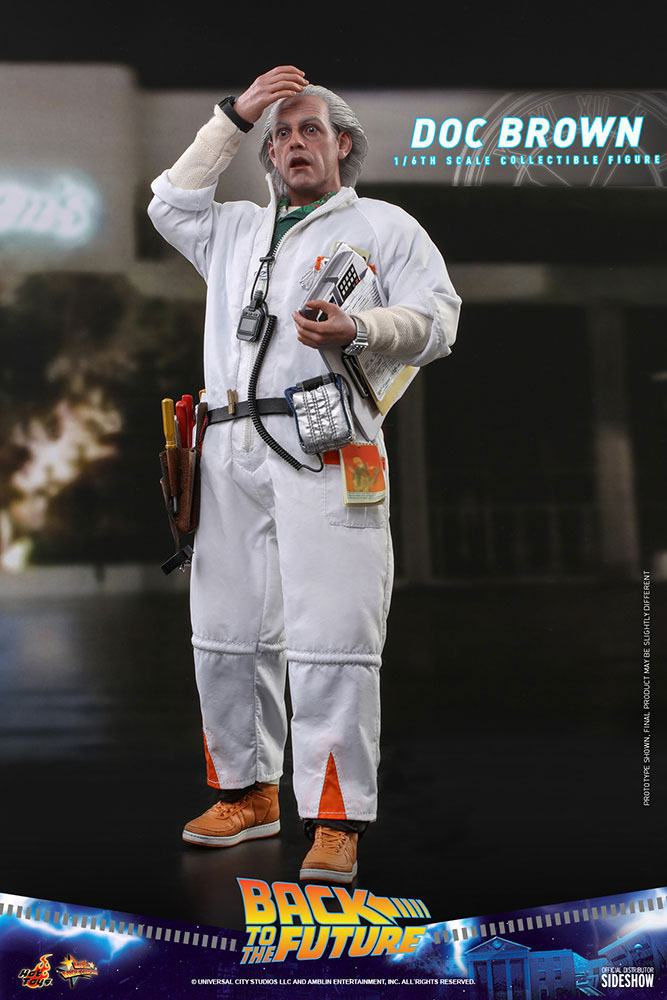 Thumbnail: Back To The Future Movie Masterpiece Action Figure 1/6 Doc Brown 30 cm