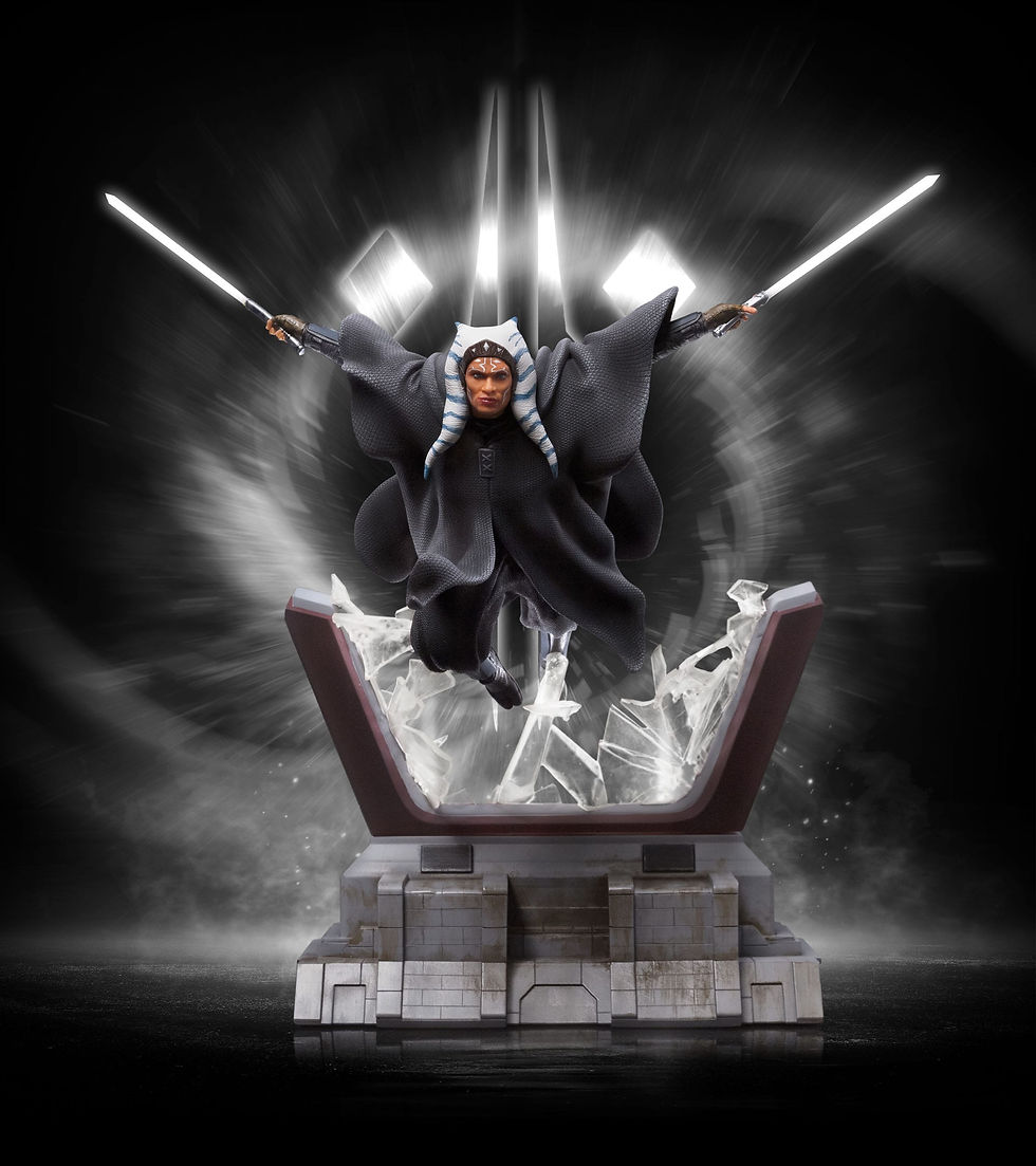 Miniatura: Star Wars Ahsoka Deluxe Art Scale Statue 1/10 Ahsoka Tano 29 cm