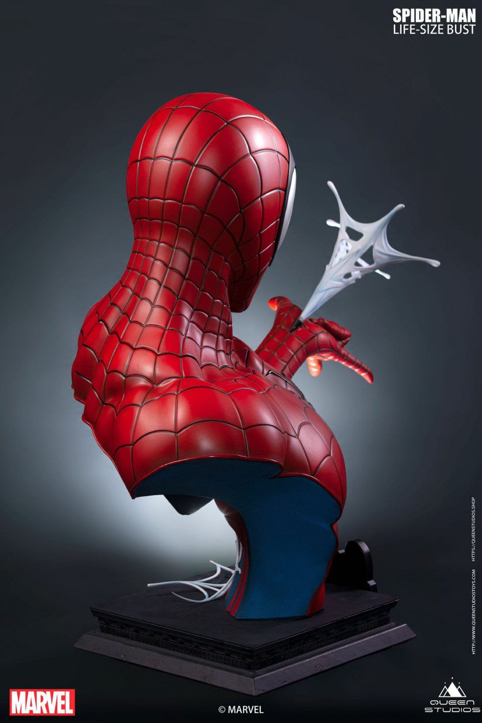 Miniatura: Comic Spider-Man 1:1 Bust by Queen Studios