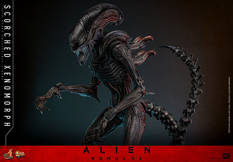 Thumbnail: Alien Romulus: 1/6 Scorched Xenomorph MMS784