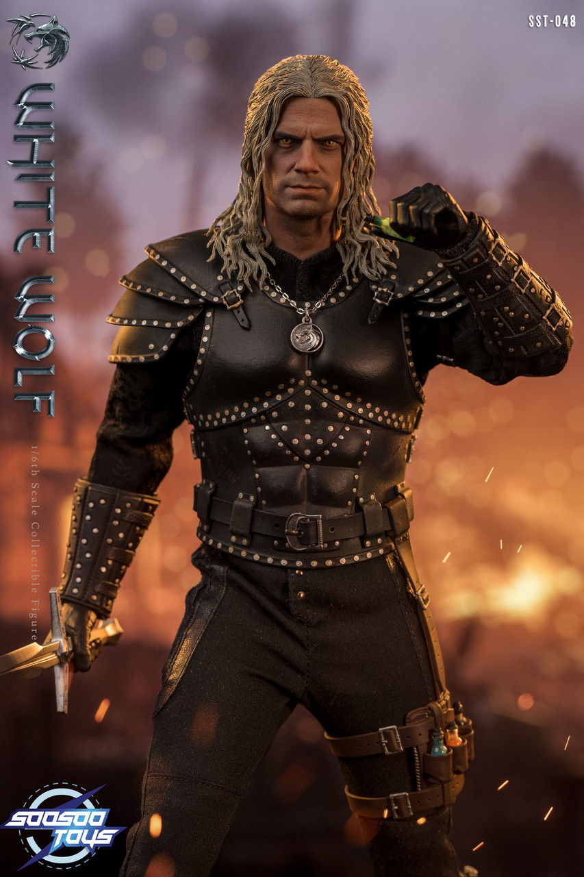 Miniatura: Soosootoys The Witcher 1/6 White  Wolf SST048