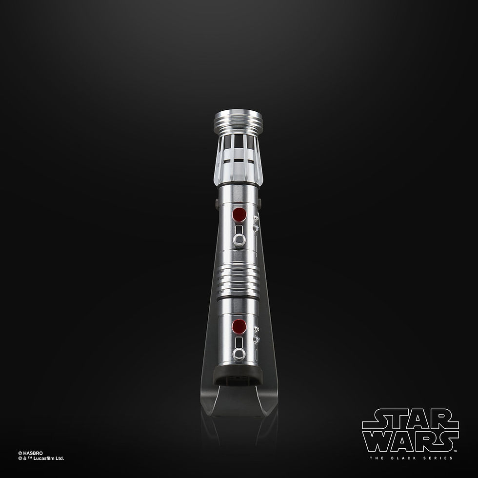 Miniatura: Star Wars: Maul - Shadow Lord Black Series Replica Force FX Elite Lightsaber Mau