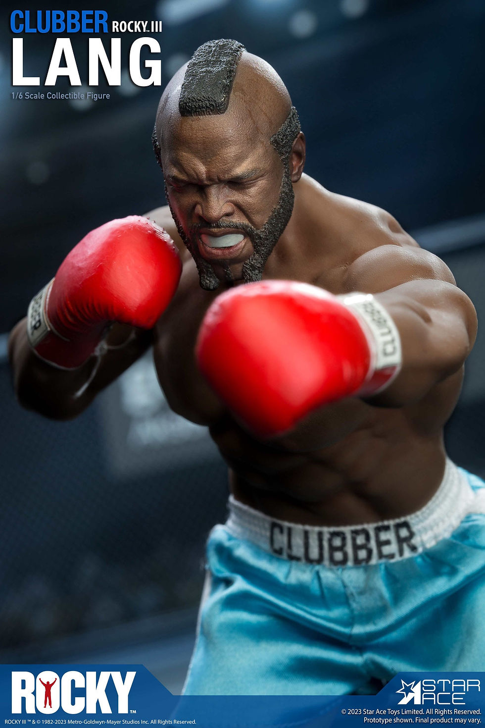 Miniatura: Rocky III Statue 1/6 Clubber Lang Normal Version 30 cm