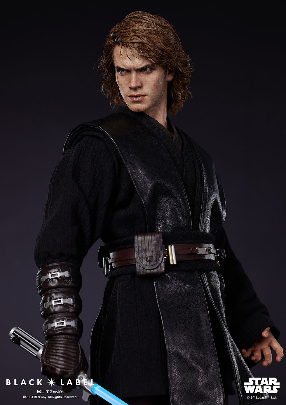 Miniatura: Star Wars: Episode 3 Anakin Skywalker 1/4 "Action Statue" Rooted Ed. BW-BL-60201