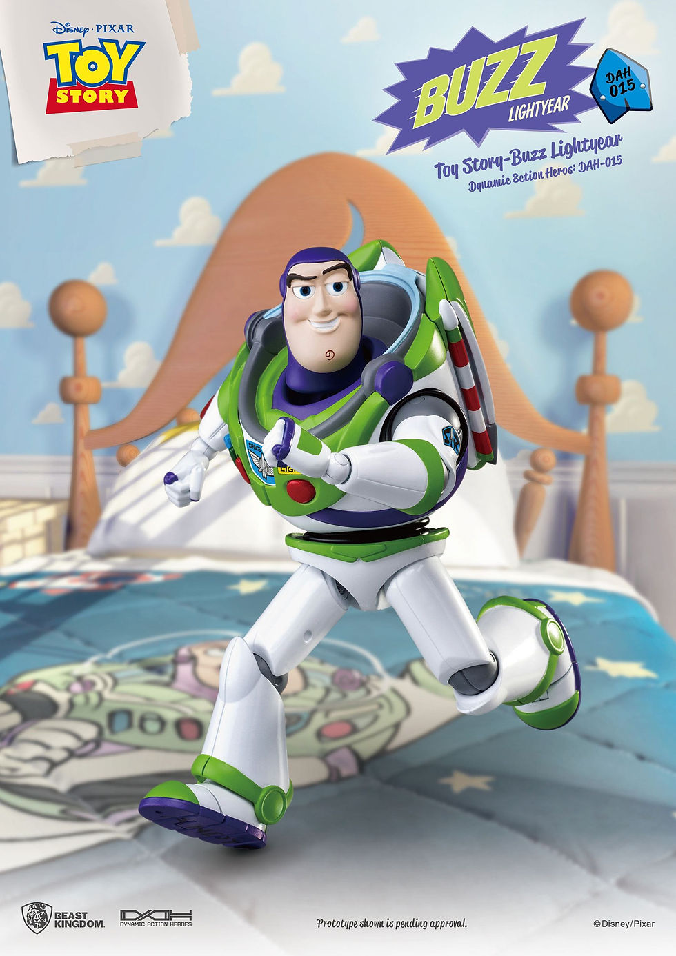 Thumbnail: Toy Story Dynamic 8ction Heroes Action Figure Buzz Lightyear 18 cm