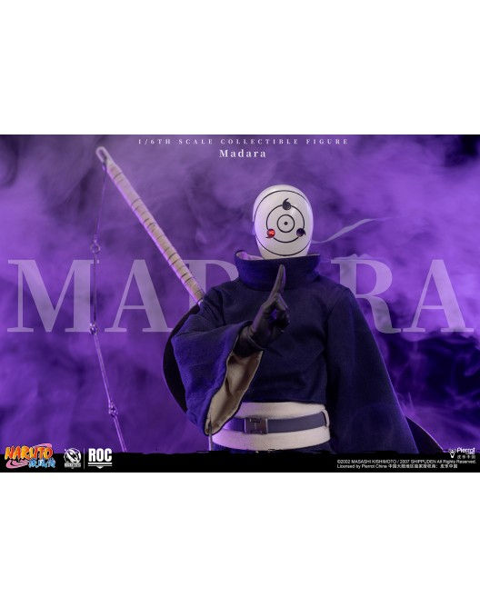 Miniatura: Rocket Toys Naruto Shippuden 1/6  Madara Uchiha (White Mask Ver.)  ROC-021