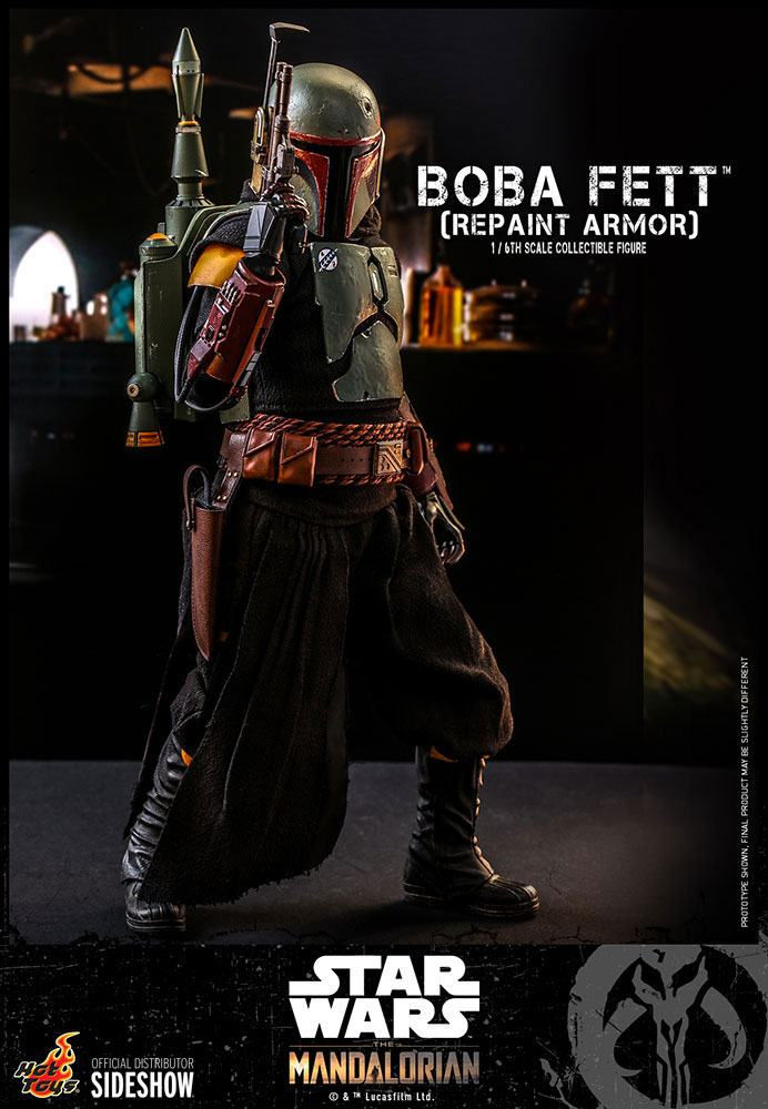 Miniatura: Star Wars The Mandalorian 1/6 Boba Fett (Repaint Armor) 30 cm