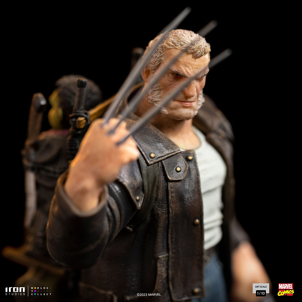 Miniatura: Marvel Art Scale Statue 1/10 Old Man Logan (Wolverine 50th Anniversary) 23 cm