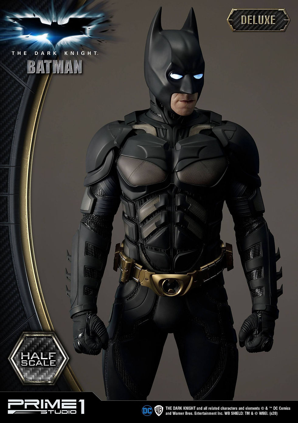 Thumbnail: The Dark Knight 1/2 Statue Batman Deluxe Version 104 cm