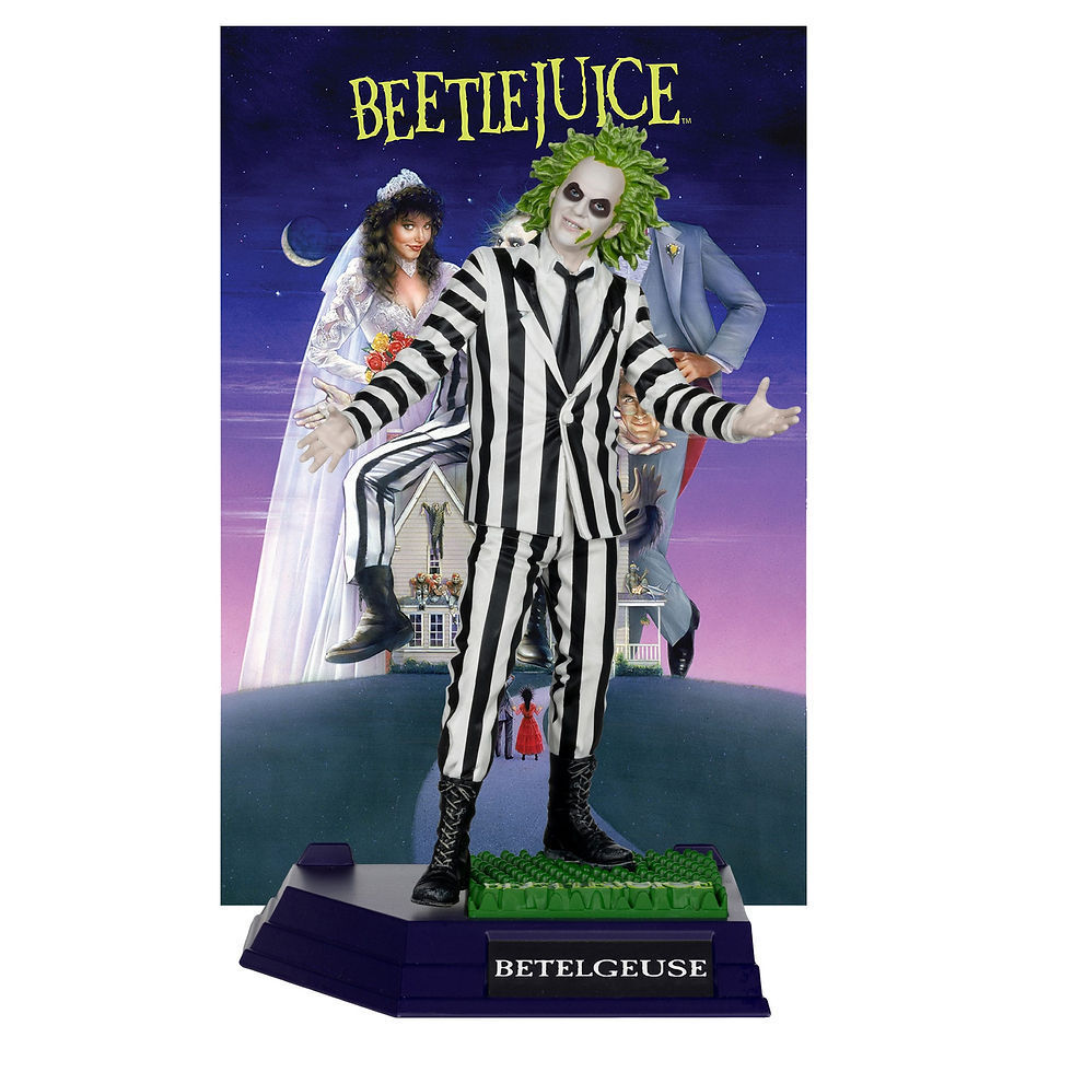 Beetlejuice Movie Maniacs Action Figure Beetlejuice 17 cm