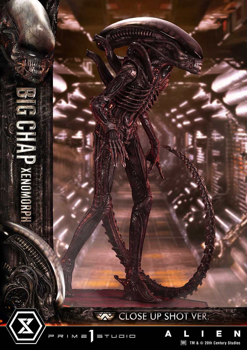Miniatura: Alien (Film) 1/3 Big Chap Xenomorph Close Up Shot Ver. MMXLAL-03