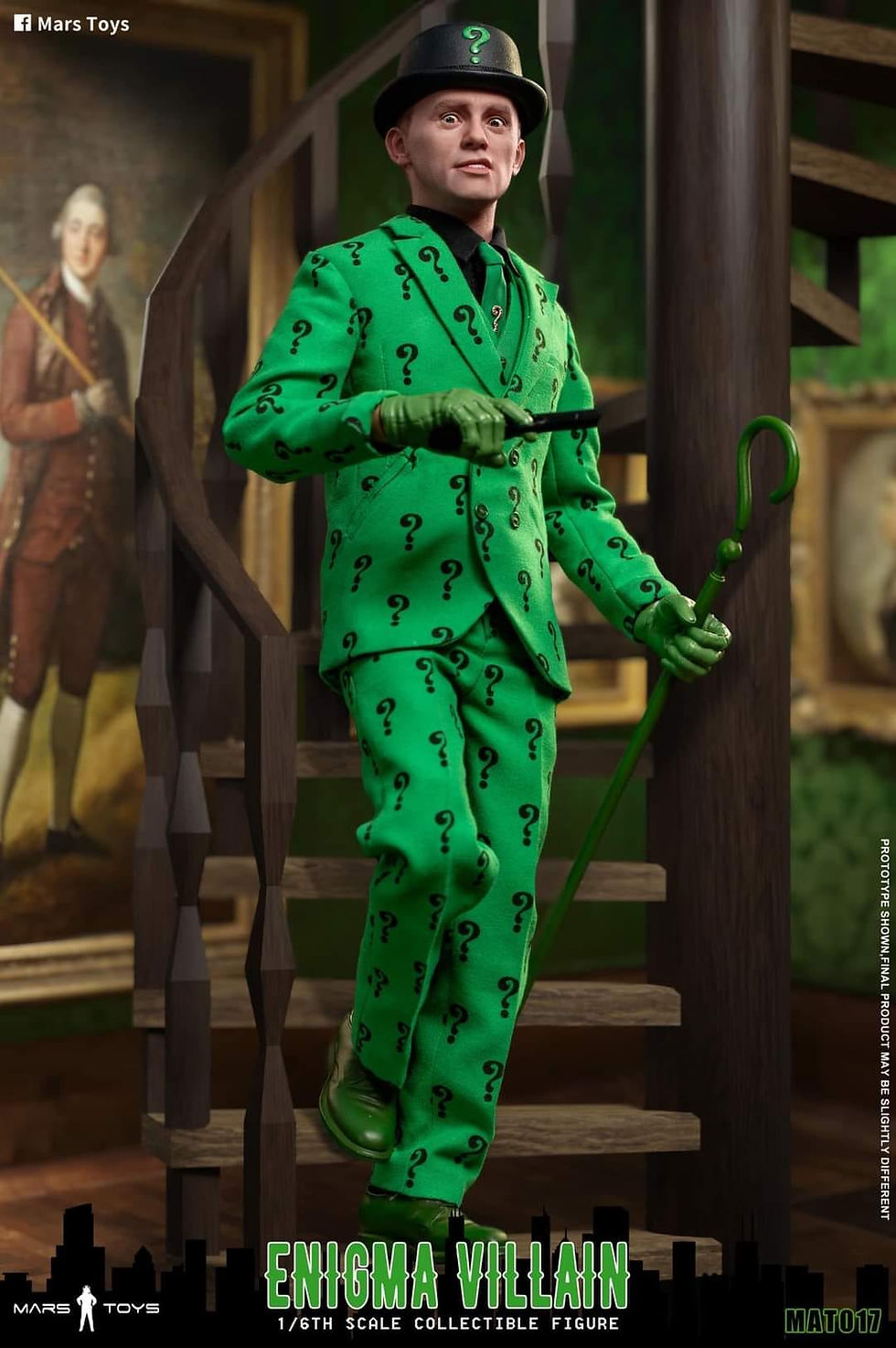 Thumbnail: Mars Toys 1/6 Enigma Villain Double figures set
