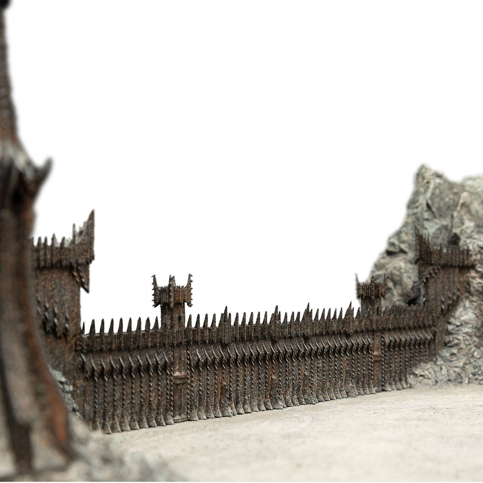 Thumbnail: Lord of the Rings Statue The Black Gate of Mordor 15 cm