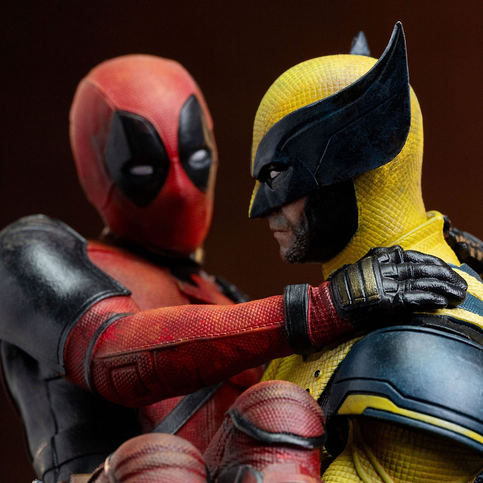 Miniatura: Deadpool Deluxe Art Scale Statue 1/10 Deadpool & Wolverine 21 cm