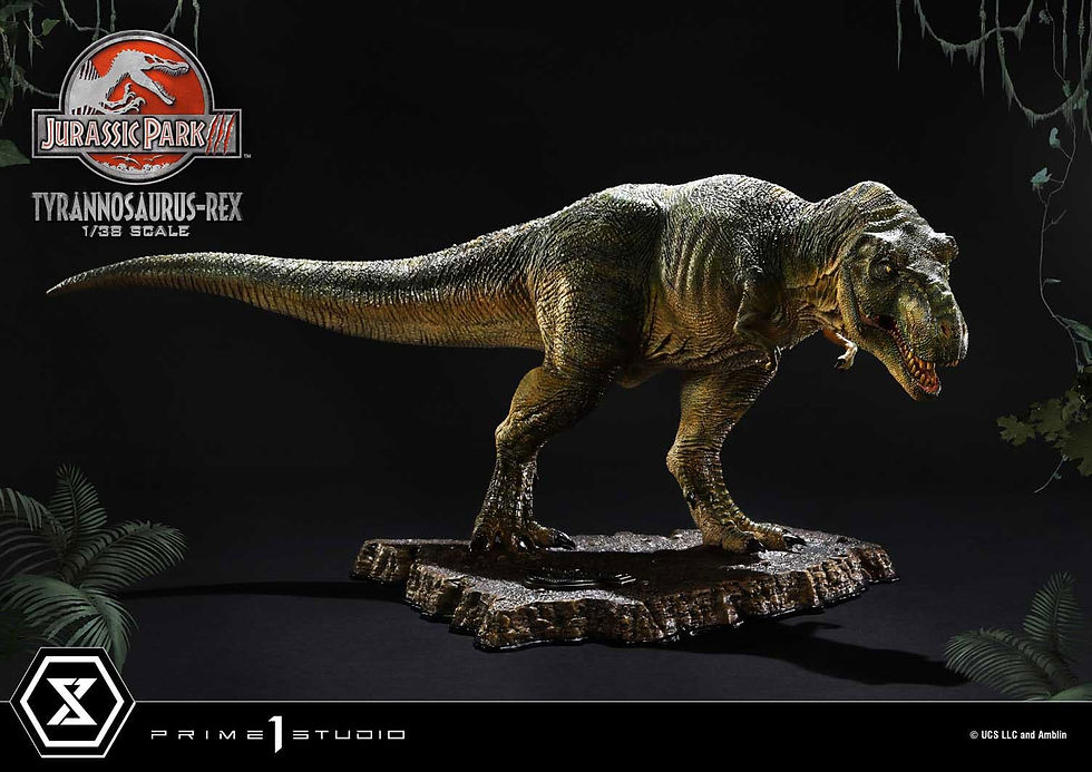 Miniatura: Jurassic Park III Prime Collectibles Statue 1/38 T-Rex 17 cm