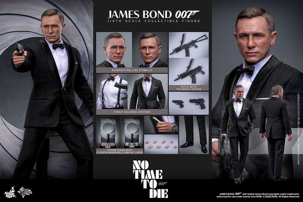 Thumbnail: James Bond 007: No Time To Die 1/6 James Bond MMS803
