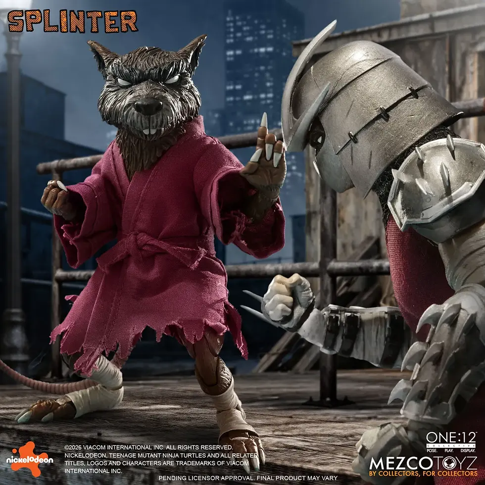 Thumbnail: Mezco Toys 1/12  Tmnt Splinter
